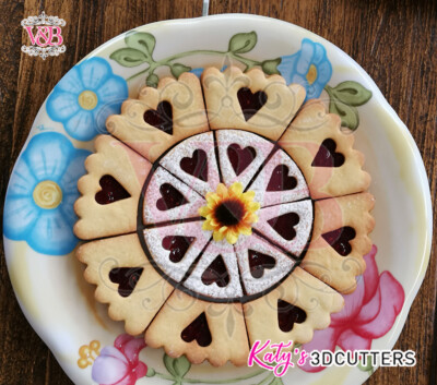 Decdeal Tagliapasta ad Anello,Cookie Cutter,6 Pezzi,Acciaio Inossidabile Tondo Tagliapasta,Ideali in Pasticceria e per Impiattamenti Creativi,Stampi per Biscotti Fatti 