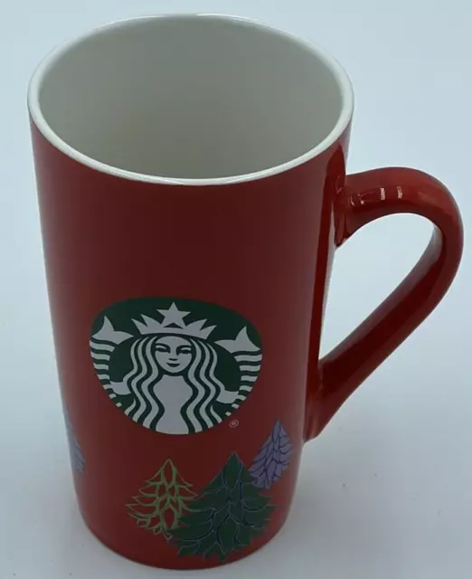 Starbucks Red Tall Holiday Christmas 2020 Logo 16oz. Coffee Tea Mug Cup