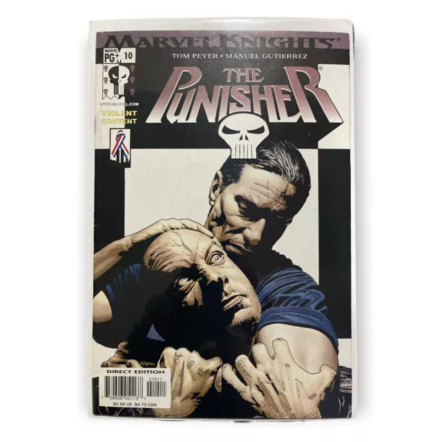 The Punisher Vol. 6 Comic Book Lot (4) #1,6,8,10 Marvel Knights 2001/02 5