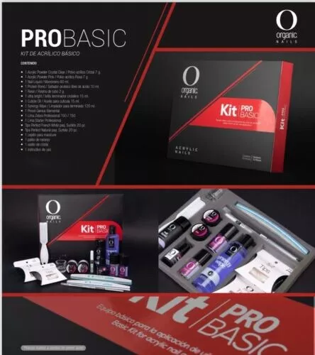 Organic Nails PRO Kit ACRILICO BÁSICO
