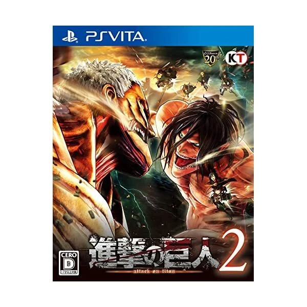 PS VITA ATTACK on Titan 1 2 Shingeki no Kyojin KOEI TECMO Play
