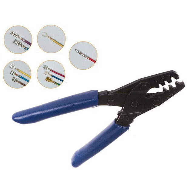 Open Barrel Terminal Crimper Plier Tool For Molex Style Delphi Amp Tyco Crimping