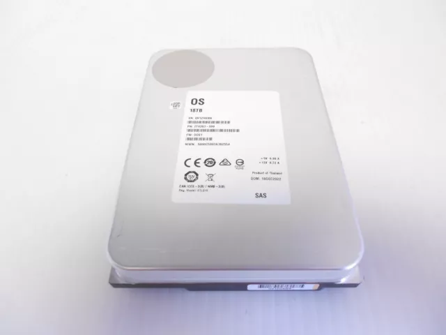 NEW Seagate 18TB 7.2K SAS 12G 3.5" Server Storage JBOD Hard Drive Fits Dell HP