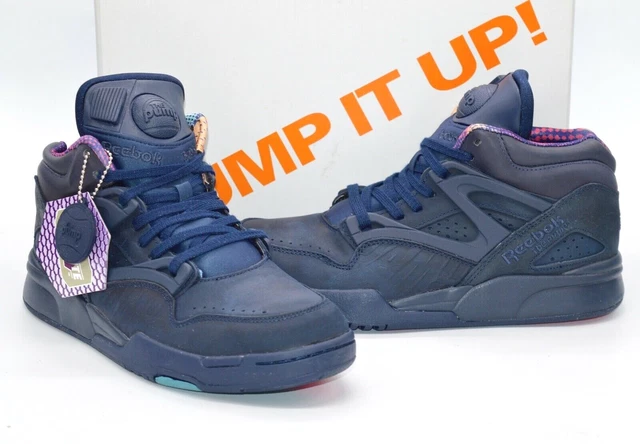 New Reebok Pump Omni Lite L&D Lemar Dauley Peacoat/Blue/Carmine Rare Retro 8.5