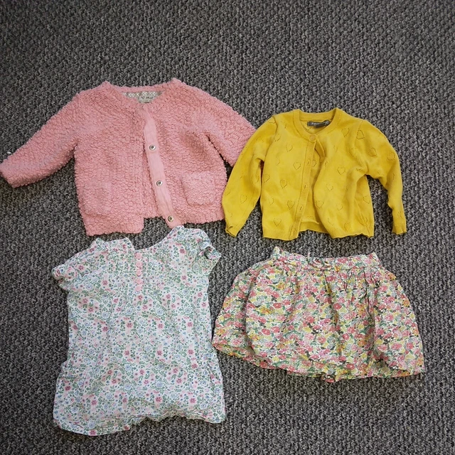 Children's Baby/Toddler Girls Clothing Bundle Job Lot 33 Items - Age 6-12M GB089