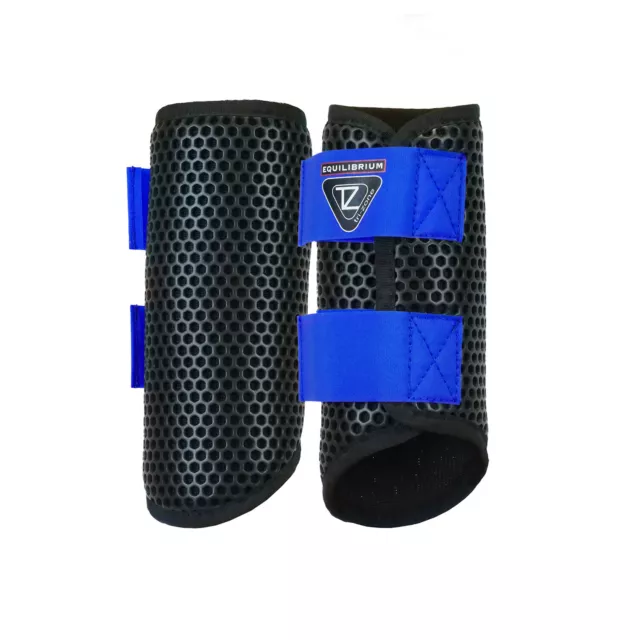 Equilibrium Tri-Zone Brushing Boots Lightweight Cool Leg Protection All Colours 3