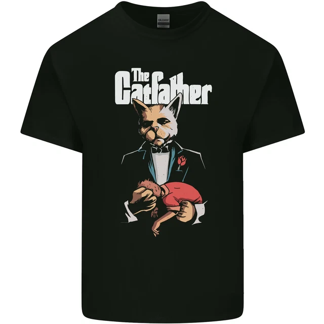 The Cat Father Funny Parody Kids T-Shirt Childrens