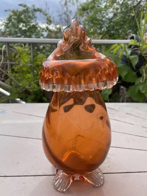 vase en verre soufflé