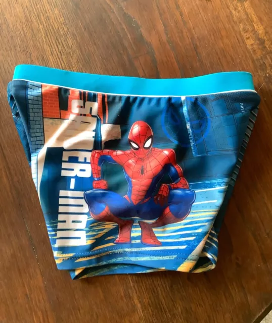 maillot de bain spiderman, marvel, 6 ans