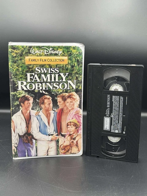 SWISS FAMILY ROBINSON VHS 1992 Walt Disney £5.27 - PicClick UK