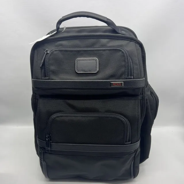 TUMI Alpha 3 Brief Pack - Black - Perfect Condition - Real and Authentic