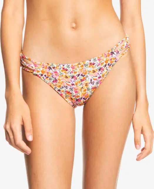 Roxy Women's Juniors' Beach Classics Hipster Bikini Bottoms (Pastel Rose, L)