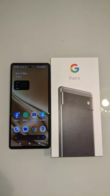 Google Pixel 6 GB7N6 - 128GB - Stormy Black (Unlocked)