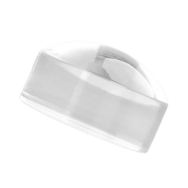 Magnifying Glass Dome 8X Acrylic Optical Magnifier Hemispherical Paperweight