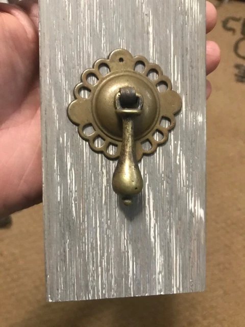 Old 17th/18th Century William and Mary “Period style “drop pull Spectacular!