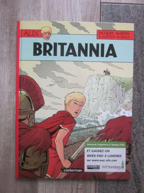 ALIX tome 33 en EO "Britannia" Jailloux / Breda / Martin