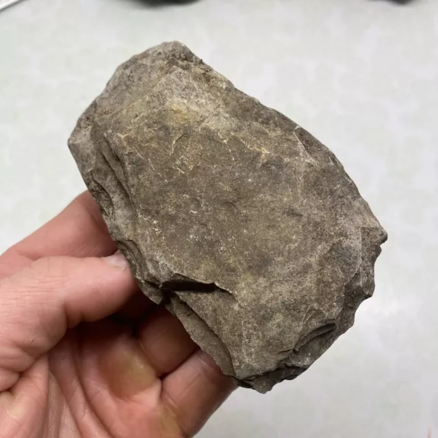 MLC 845 4 1/4” Chipped Stone Celt Maryland Artifact X Dudkewitz Coll