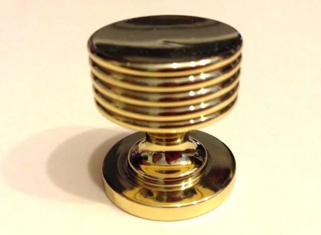 ULTRA ~ 41506 ~ 15/16" Inch Solid Brass Knob Polished Chrome Solid Brass
