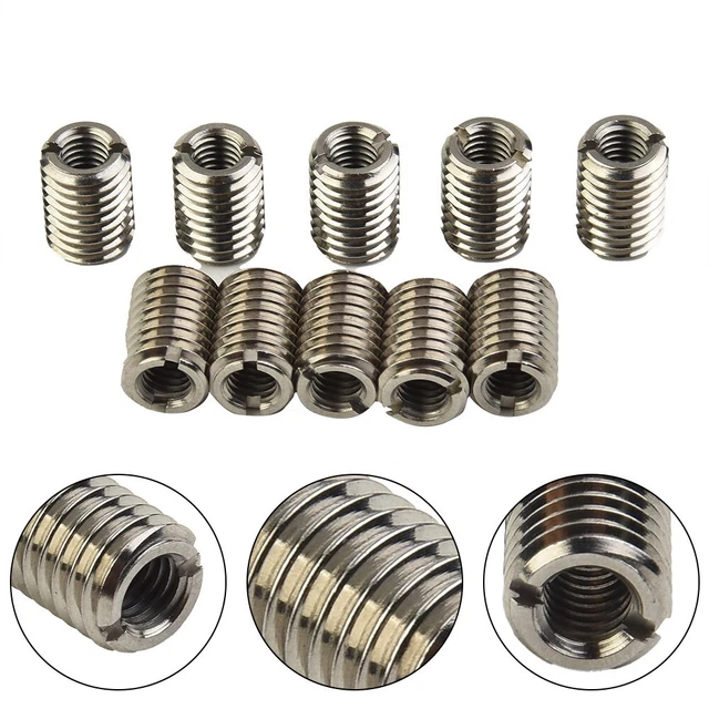 Filettatura Adattatore Riduttore Converte M10 A M6 10pcs Acciaio Inox Materiali