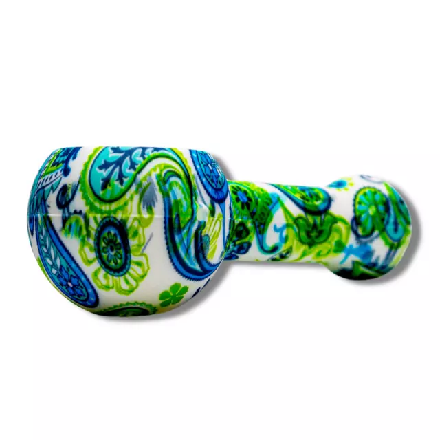 Silicone Tobacco Smoking Pipe Glass Bowl | Free Shipping 3