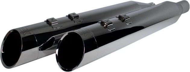 Khrome Werks HP-Plus Slip-On Exhaust with Edge Tips Chrome #202665