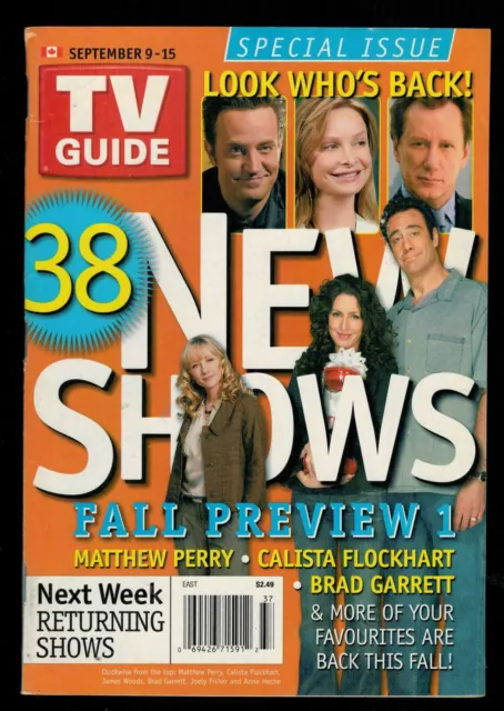 TV GUIDE - Toronto, Canada -- FALL PREVIEW ISSUE - September 9-15, 2006 !!!