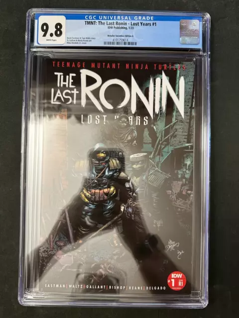 TMNT The Last Ronin Lost Years #1 CGC 9.8 Deodato 1:25 Variant IDW In Hand