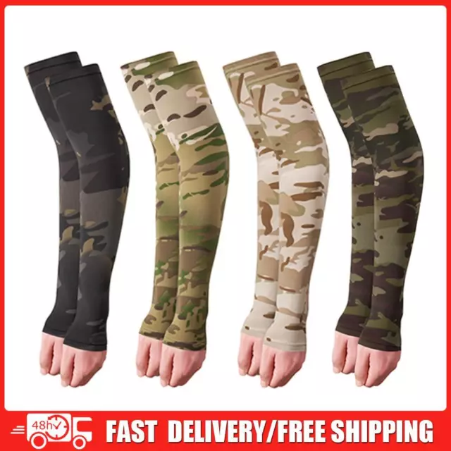 Outdoor Arm Sleeves UV Protection Running Fishing Cycling Sport Sunscreen Cuff