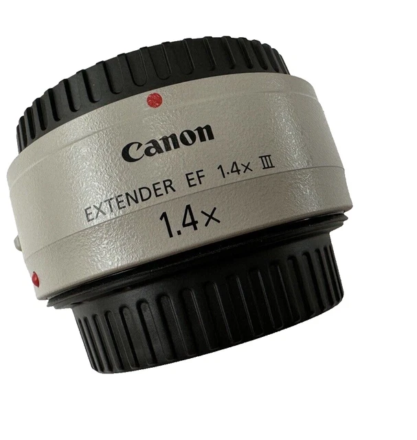 Canon EF 1.4x III   Extender Lens with Lens Case - Hardly used - original box