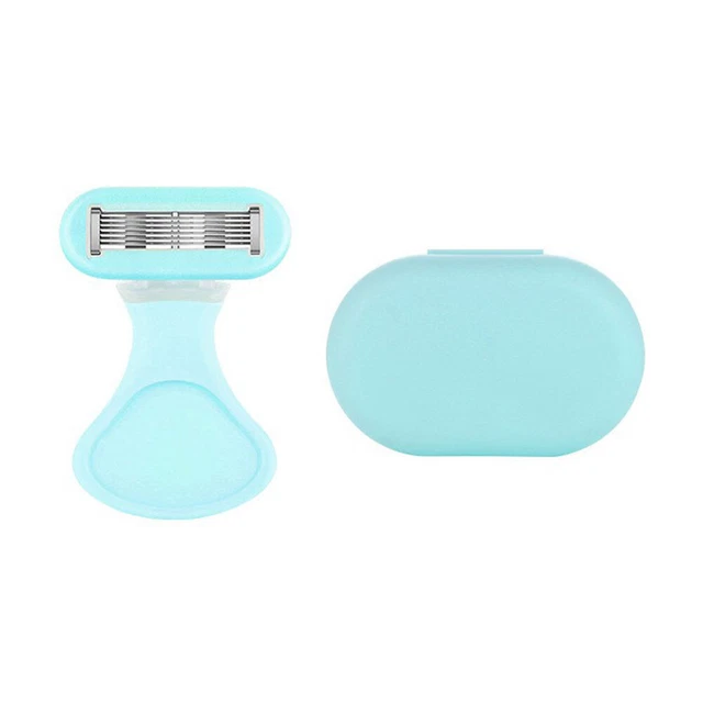 Cuchillas de afeitar para mujer Bikini Cortadora de afeitar Cuerpo Eliminación de vello (verde)