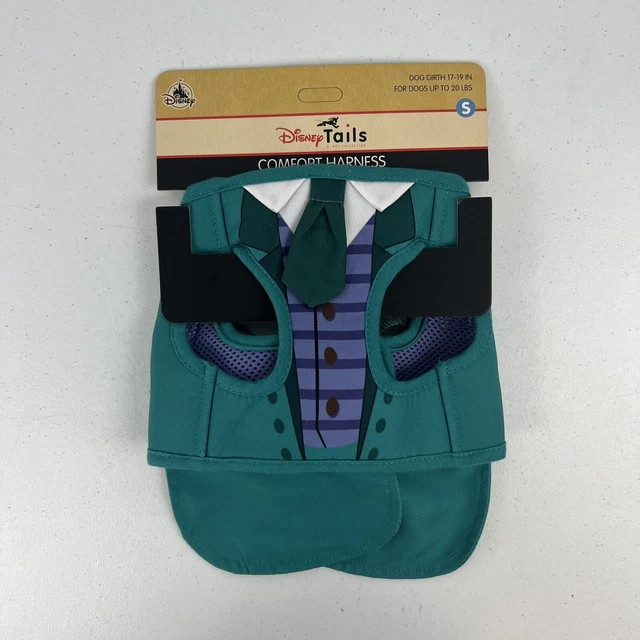 DISNEY TAILS THE HAUNTED MANSION Ghost Host COMFORT Dog HARNESS Size S