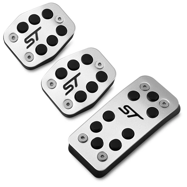 FORD FOCUS ST Alloy Brake Clutch Accelerator Pedal covers MK2 & MK3 £29
