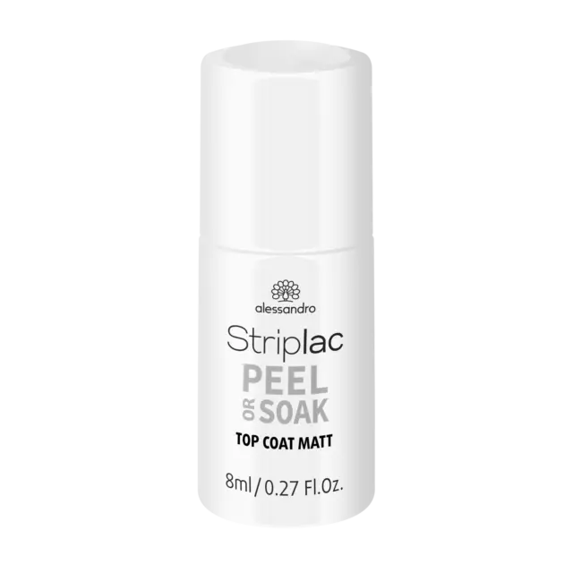 Alessandro Striplac Peel Or Soak Top Coat Mat 8 ML