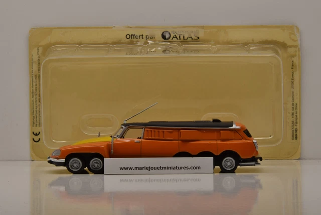 Citroen Ds Plr 1000 Pattes Test Michelin 1972 Norev 1/43 Neuf En Blister