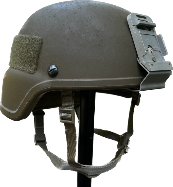 LARGE CERADYNE ECH Ballistic Enhanced Combat Military Helmet with NVG