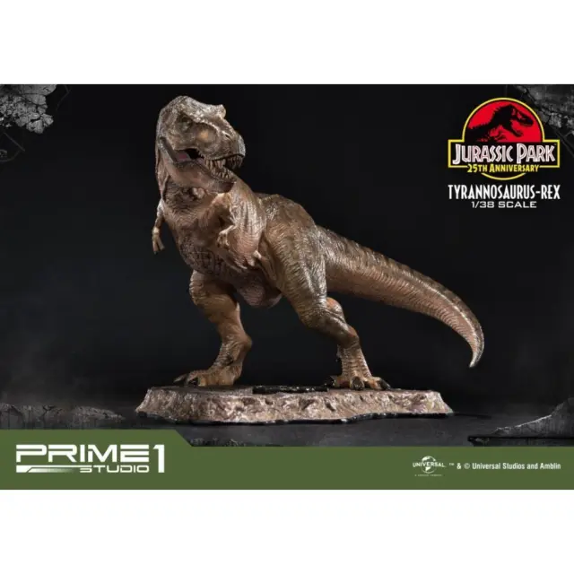 JURASSIC WORLD Tyrannosaurus Rex 1/38 scale Figure Prime 1 studio JURASSIC PARK