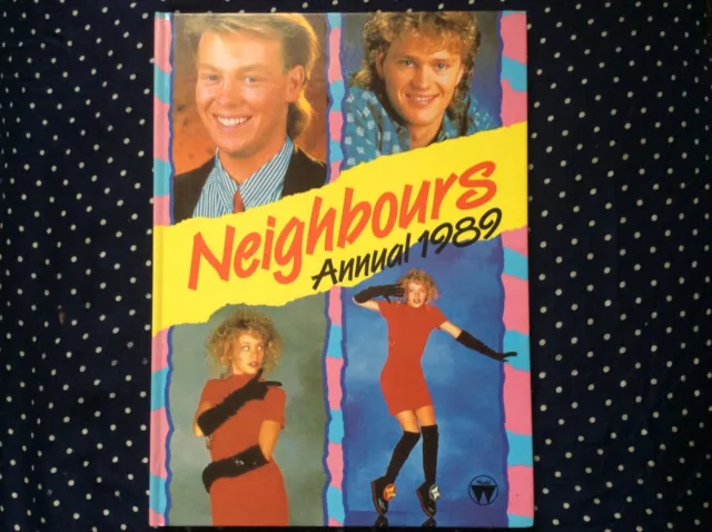 Neighbours 1989 Annual Featuring Kylie And Jason