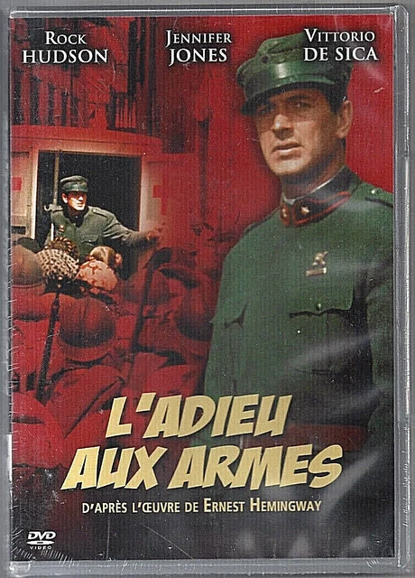 Dvd - L'adieu Aux Armes (Rock Hudson / Jennifer Jones / Vittorio De Sica) Neuf