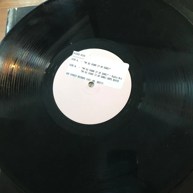 Richie Rich - My DJ Pump It Up Some Club Mix - Used Vinyl Record  - L7819A