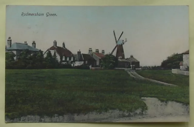 1 Old Postcard of Rodmersham Green, Kent. (1908)