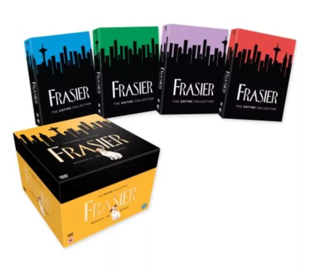FRASIER Series 1-11 Complete Collection 1 2 3 4 5 6 7 8 9 10 11 Sealed UK R2 DVD