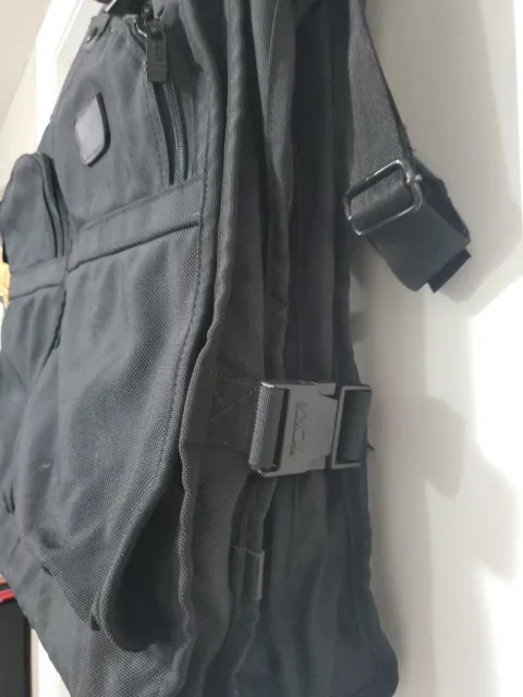 TUMI Alpha Black Ballistic Nylon Garment Bag 228D3 Suitcase Luggage NICE N CLEAN 3
