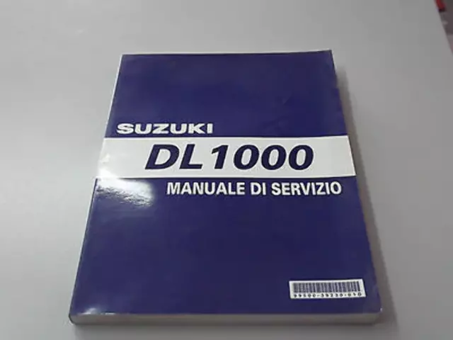 Manuale Di Servizio Suzuki Dl V-Strom 1000 2002 Lingua Italiano