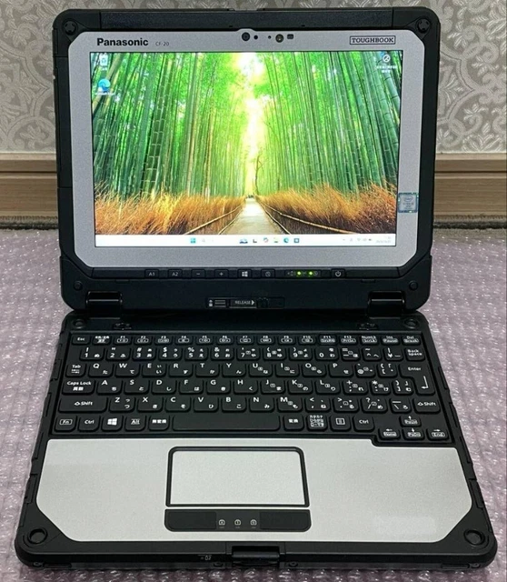 PANASONIC TOUGHBOOK CF-20 i5-7Y57 4GB RAM 128GB SSD Windows 11 Pro