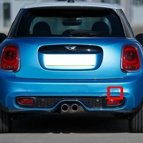 NEW GENUINE MINI COOPER S F55 JCW Rear Bumper O/S Right Towing Eye ...