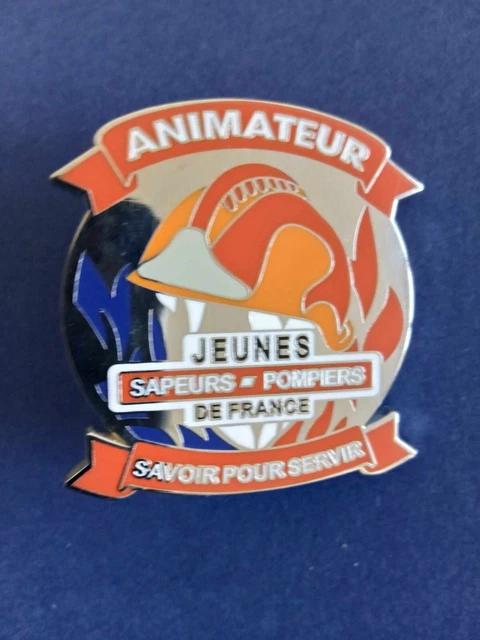 SAPEURS POMPIERS INSIGNE METAL ANIMATEUR jeunes Sapeurs pompiers sapeurs-pompiers-insigne-metal-animateur-jeunes-sapeurs-pompiers