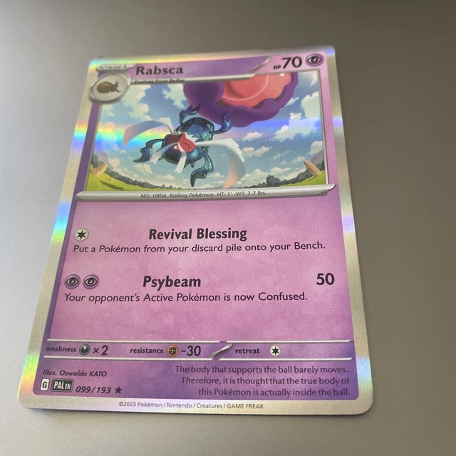 RABSCA - 099/193 - Reverse Holo - Paldea Evolved PAL - Mint