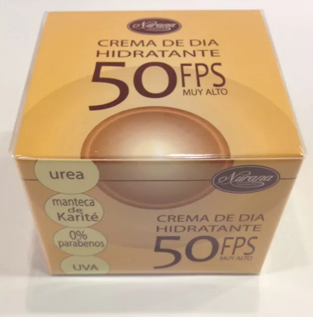 Crema de dia Hidratante SPF50 UVA Karite + Urea 50ML EstetiCa ProfesionaL