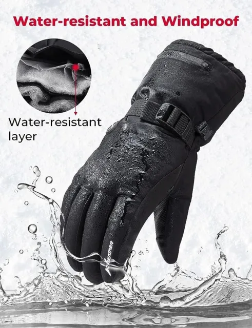 Heated glove Gant Chauffant Rechargeables avec 3 Réglages de Chaleurs 3