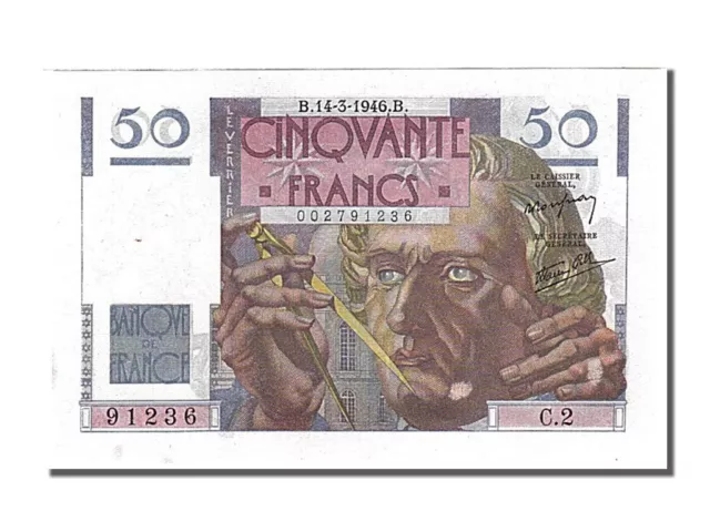 [#250232] Billet, France, 50 Francs, 50 F 1946-1951 ''Le Verrier'', 1946, 1946-0